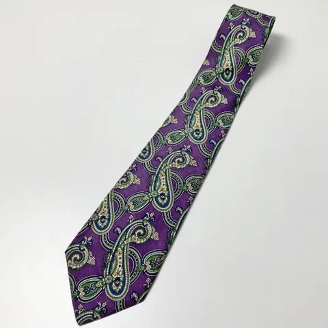 [정품] 폴로 랄프로렌 명품 빈티지 남성 실크 정장 넥타이