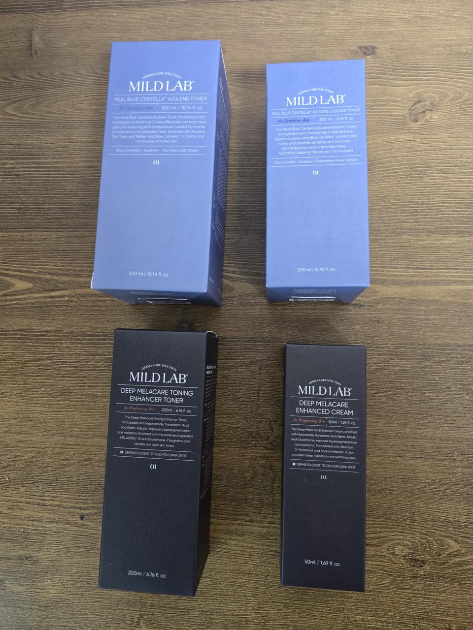 MILD LAB 토너&크림 세트 새상품 판매합니다.