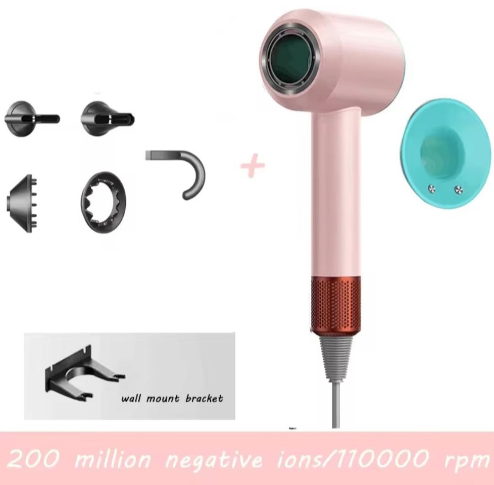 차이슨 슈퍼소닉 세라믹팝 드라이기 220V 거치대포함6종노즐 (새상품)