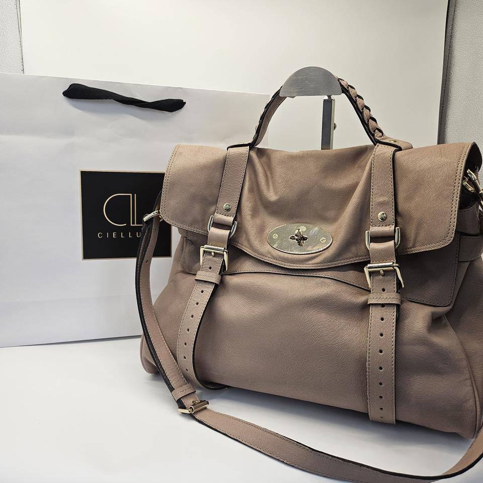 정품 멀버리 알렉사백 라지