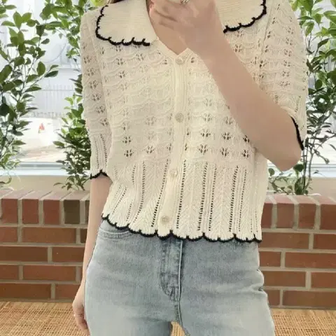 (국내제작)린넨 니트가디건