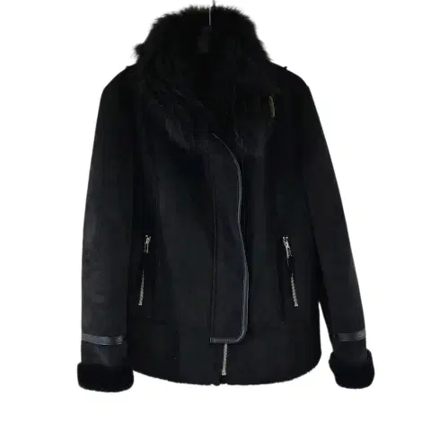 [55]블루페페 여자 가죽무스탕