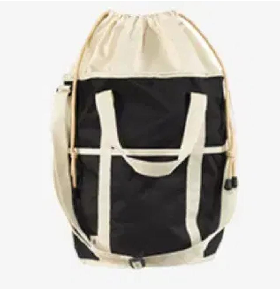 택포) 헤라 립스타 이중 스윔백 비치가방 수영장가방