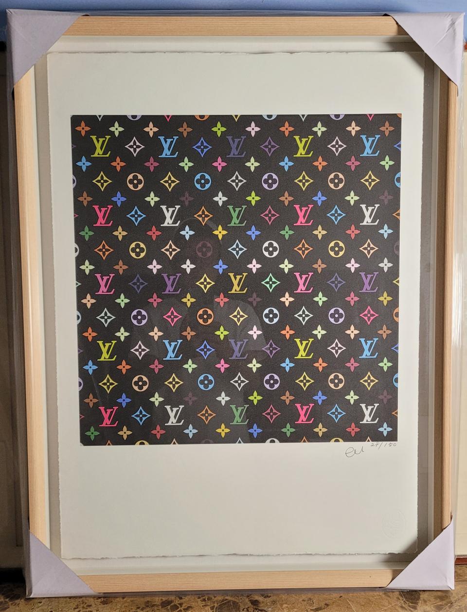 무라카미 다카시 그림액자 루이비통 판화