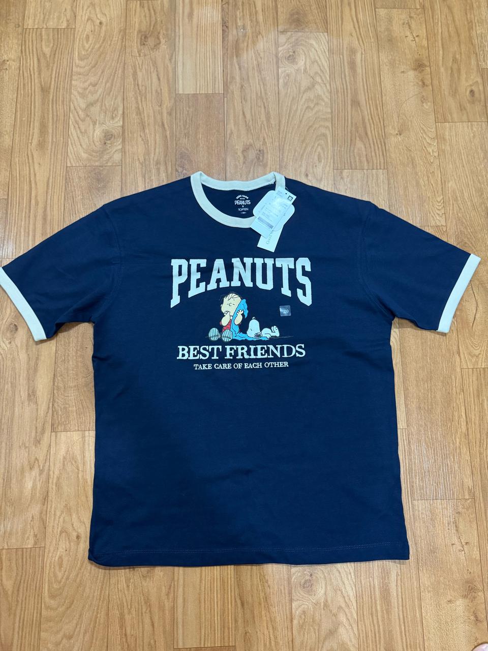 탑텐 x 피너츠 스누피 반팔티셔츠 100 새상품