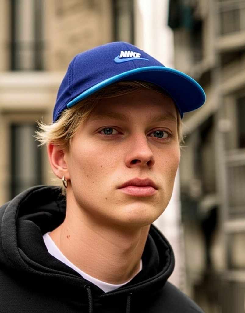 NIKE 나이키 헤리티지86 네이비/스카이블루 볼캡 모자 빈티지 클래식