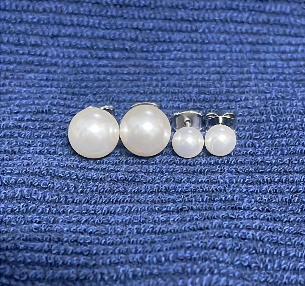 진주귀걸이(6mm/10mm)