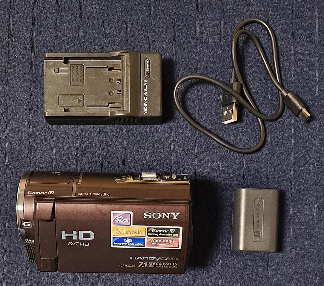 소니 핸디캠 (SONY HandyCam HDR-CX360)