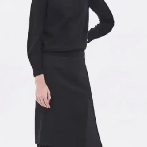 더한섬 마인 MINE 블럭 플리츠 스커트 사이즈 61