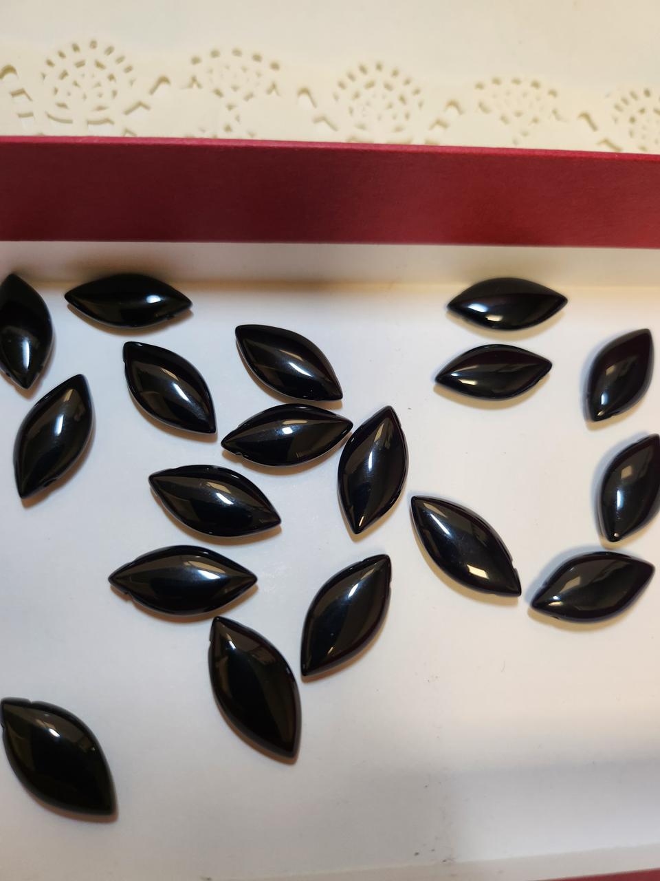 악세사리부자재  오닉스나뭇잎 10×20