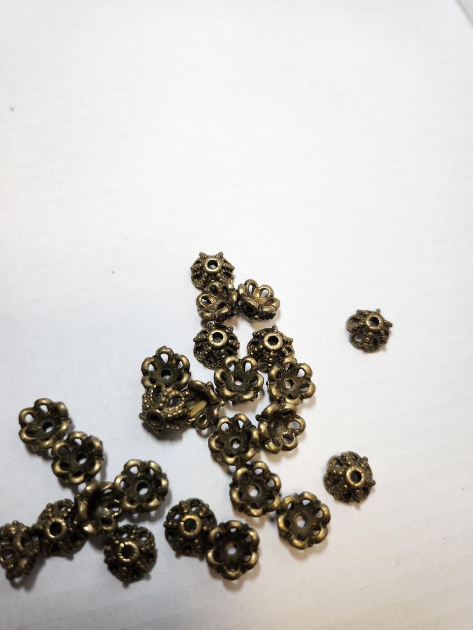 악세사리부자재 비즈캡 20개씩