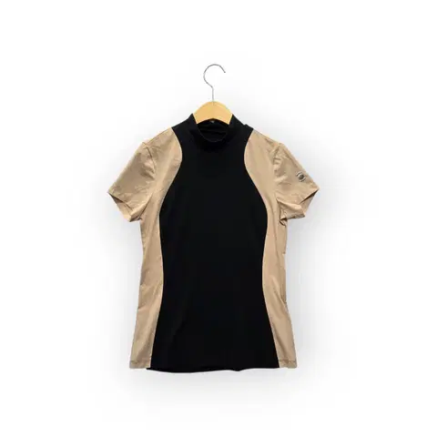 [90]와이드앵글 골프 여성 하이넥 반팔