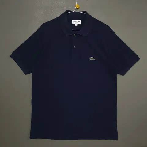 100) 라코스테 23ss 신형 클래식핏 반팔 폴로 셔츠 카라티 네이비
