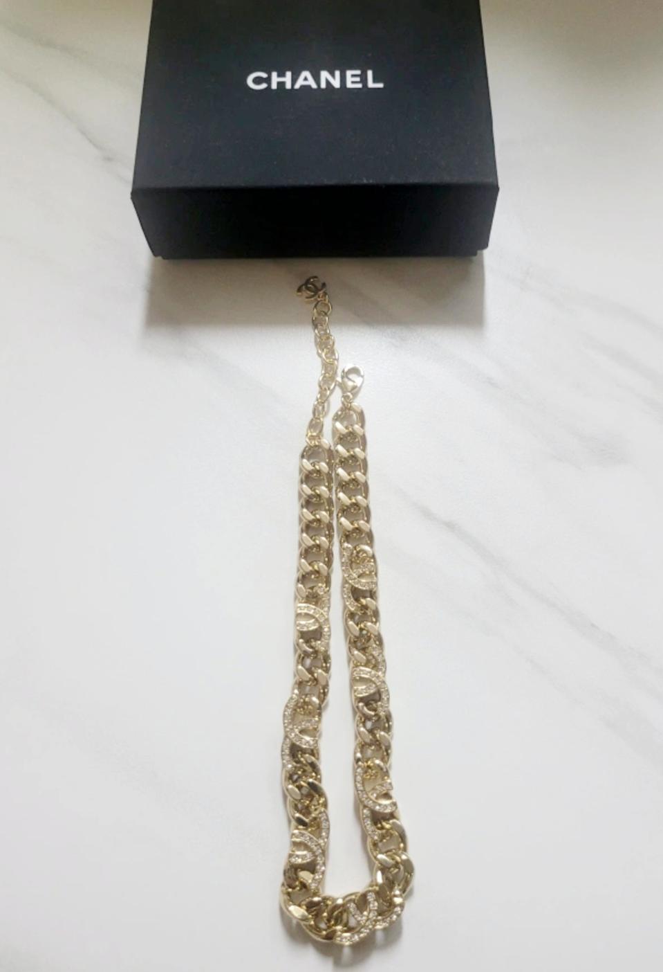 샤넬 목걸이(새상품)