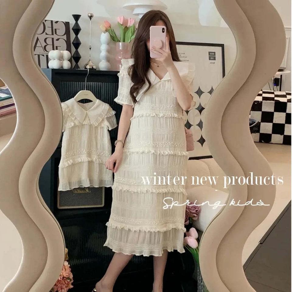 빅카라 셔링 원피스