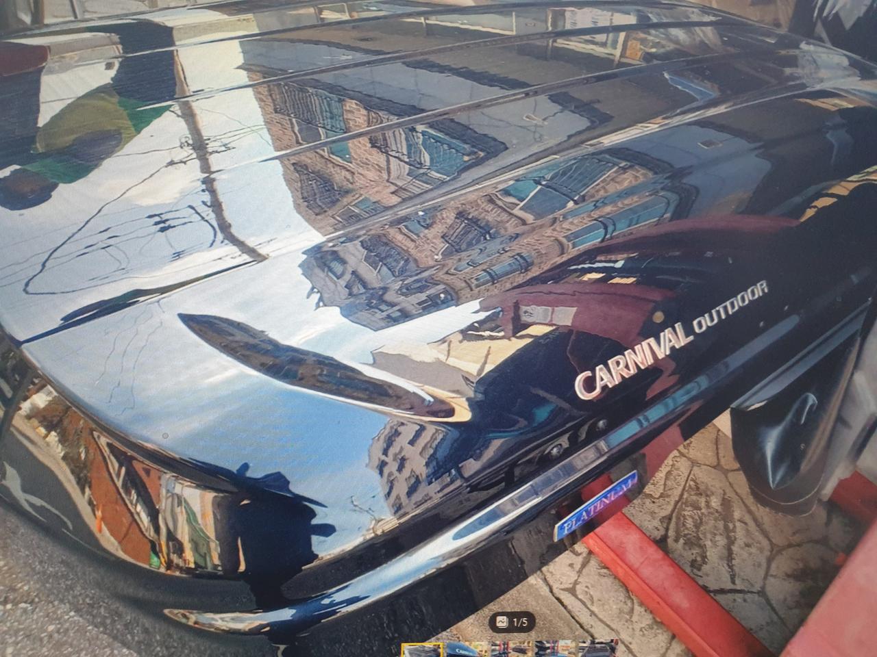 올뉴카니발 코토 일체형 루프박스 시즌3 블랙 a급 중고