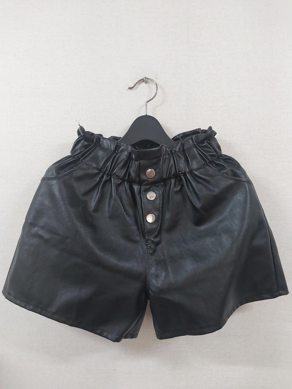 인조가죽 반바지 S