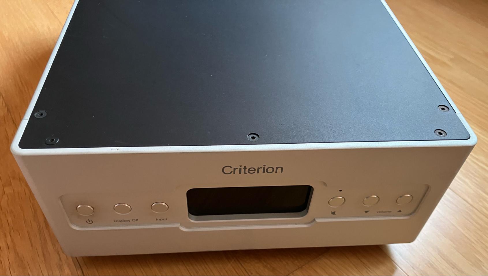 래퍼런스 크라이테리언 Criterion DAC 인티앰프