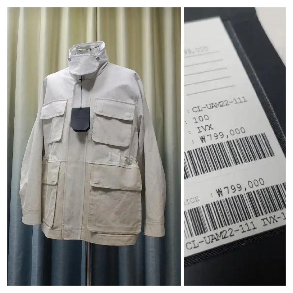 (정품/새상품) 커스텀멜로우 필드 자켓 / 22년 출시 블랙라벨 / 48