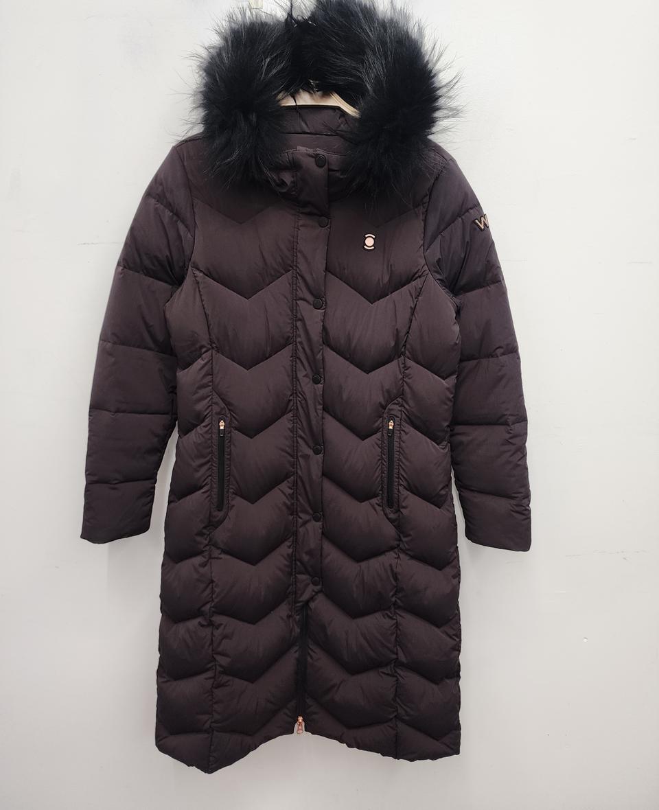 와이드앵글 골프 여성 구스 롱패딩(90사이즈)