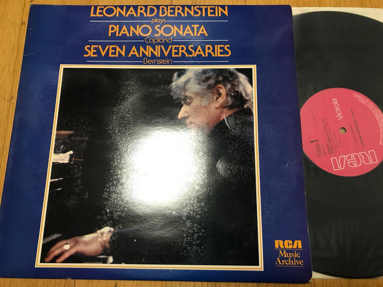 수입LP) 레너드번스타인 - 코플란드 피아노소나타