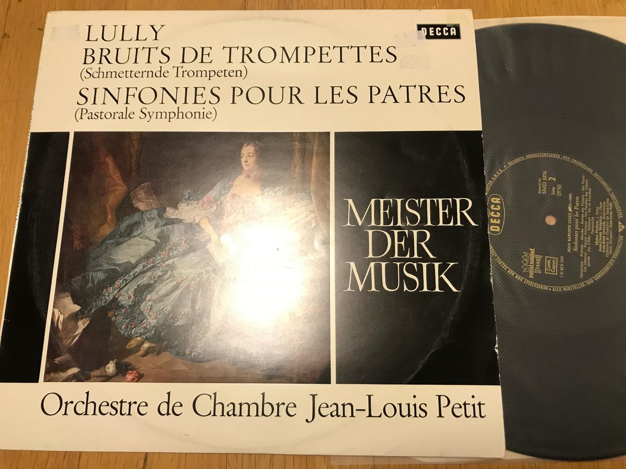 수입LP) 장루이프티 - 장바티스트 륄리 - 바로크음악