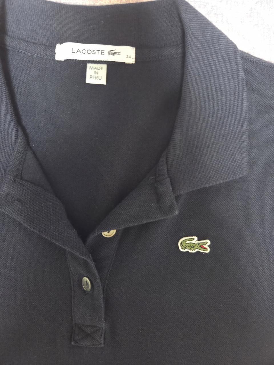 라코스테 피케원피스 네이비 34 사이즈입니다