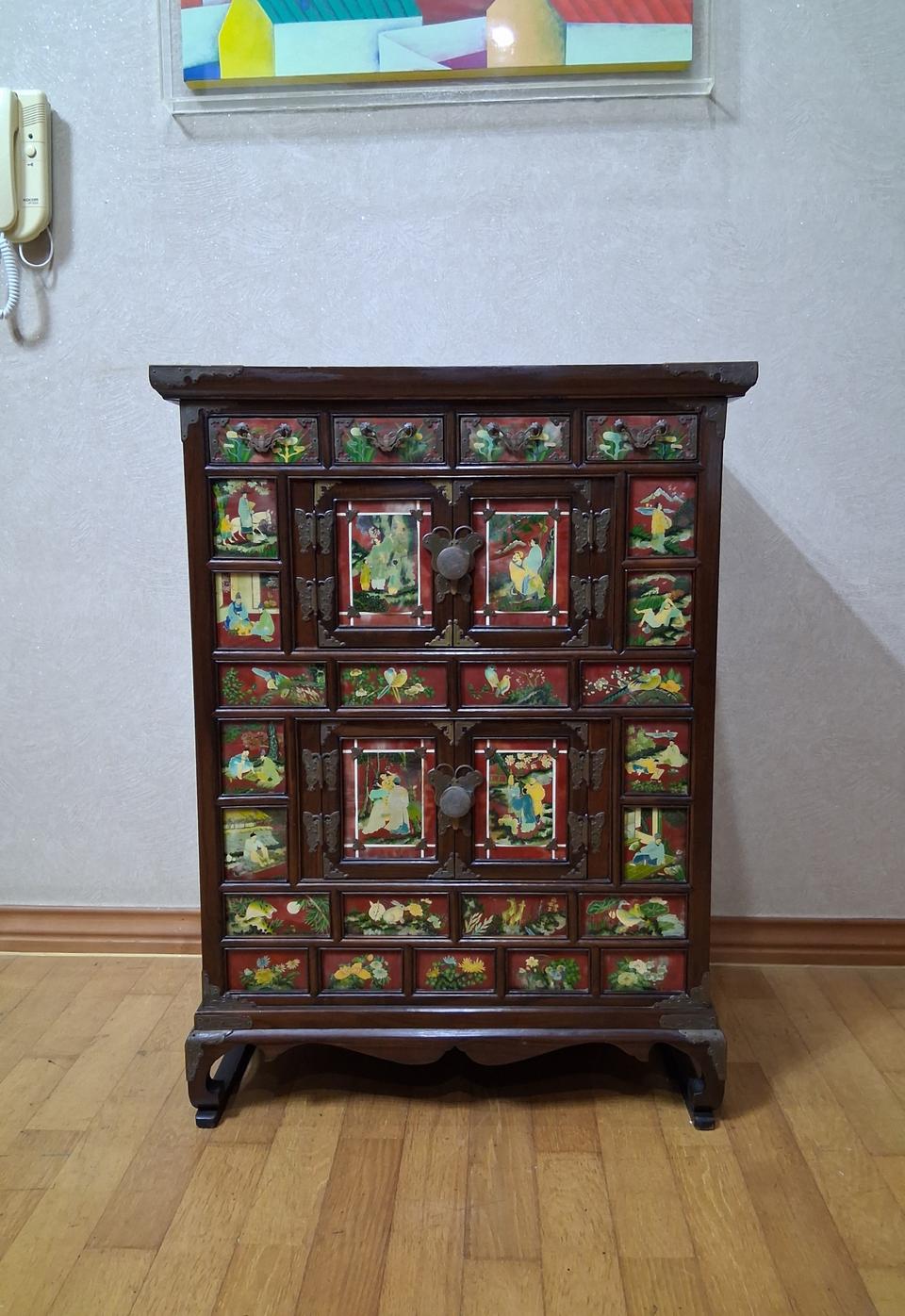 화각장 화각장식장 자개장식장