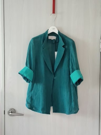 [새제품]피에르가르뎅 린넨 자켓 55