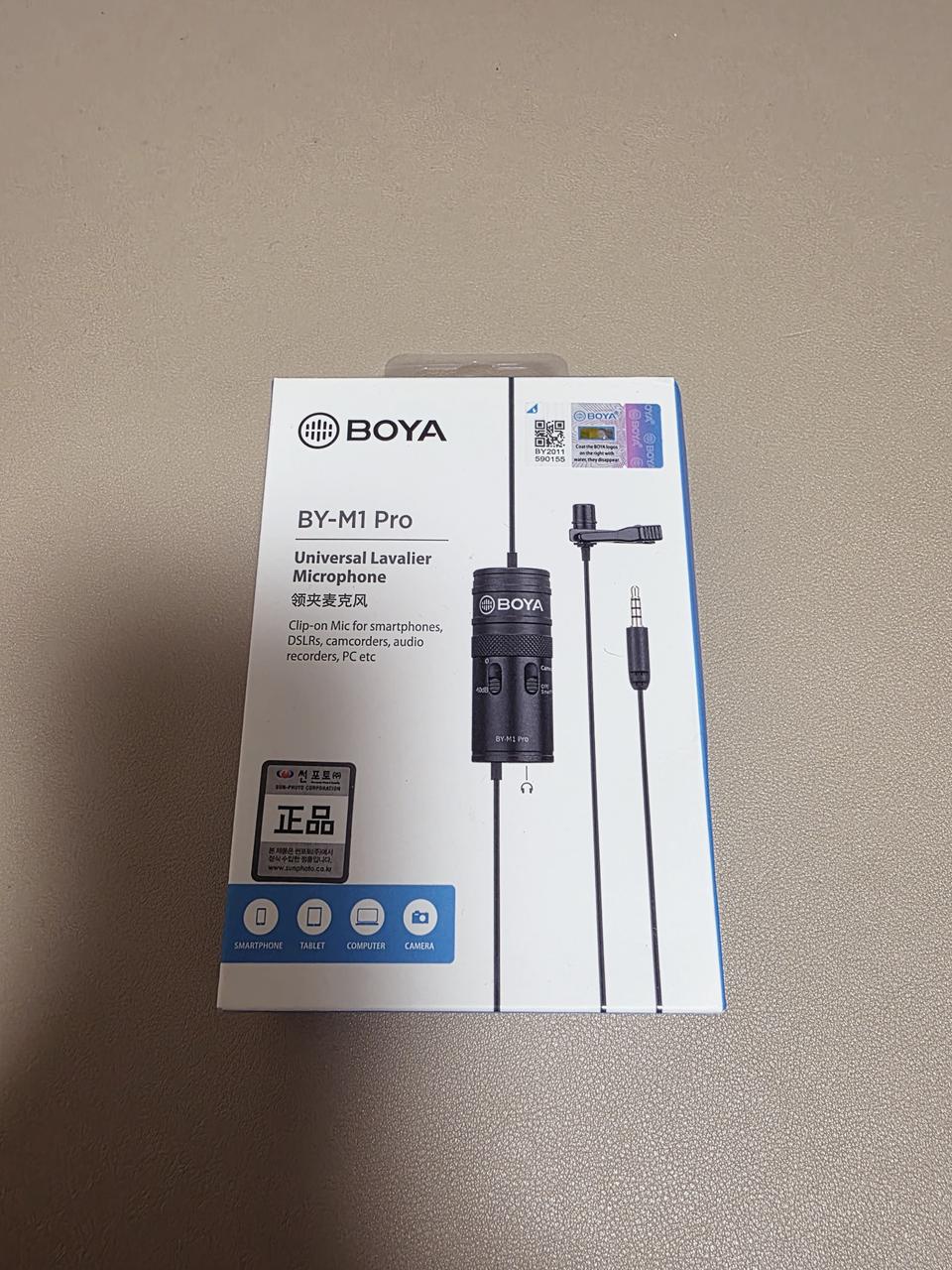 BOYA BY-M1 Pro 마이크