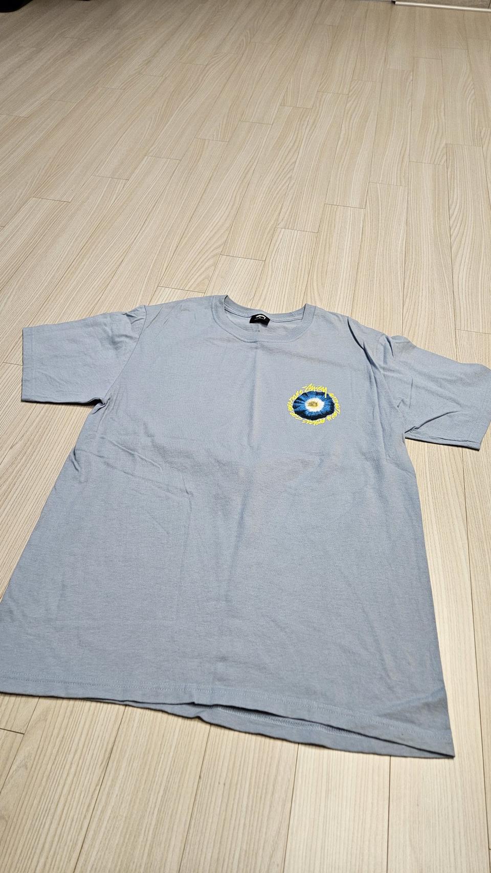 스투시 꽃 프린팅 티셔츠