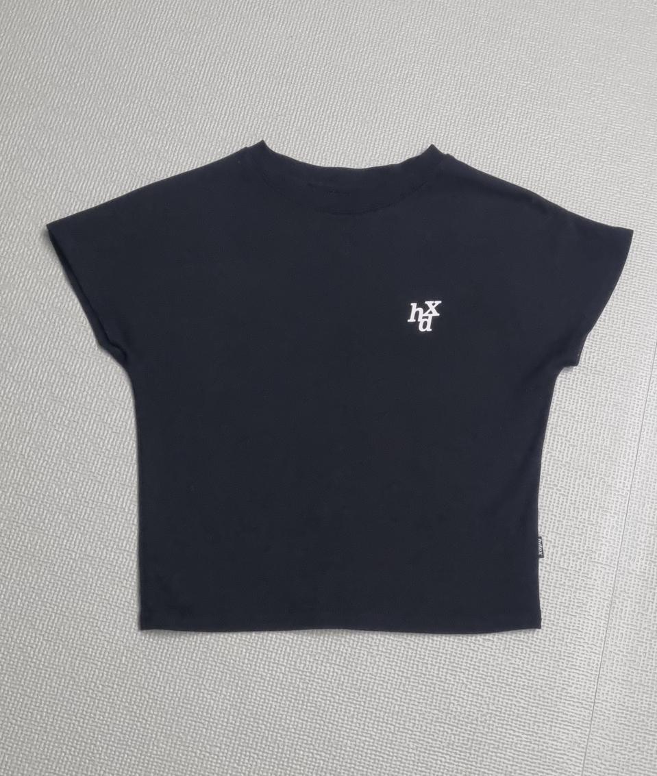 에이치덱스 크롭반팔티