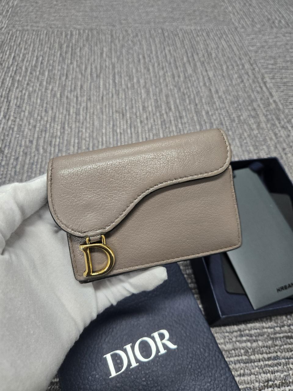 [특가][정품]디올 새들 반지갑