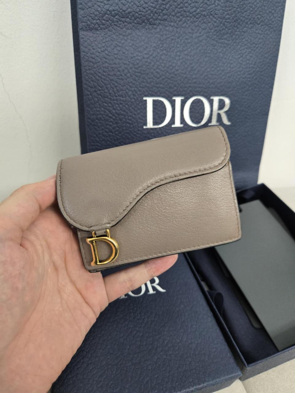 [상태A급 정품]디올 새들 반지갑