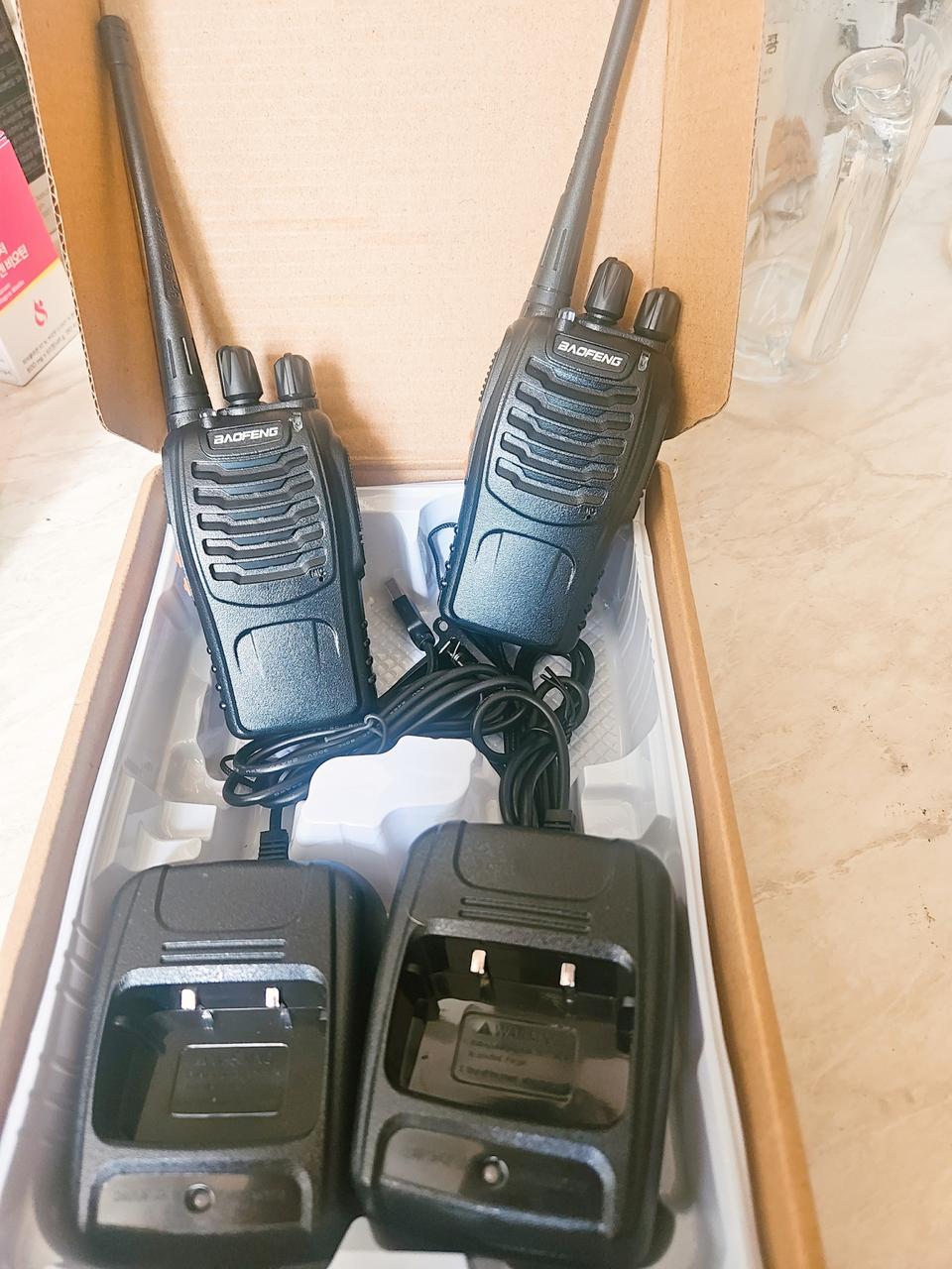 새상품 프로 워키토키 무전기 세트