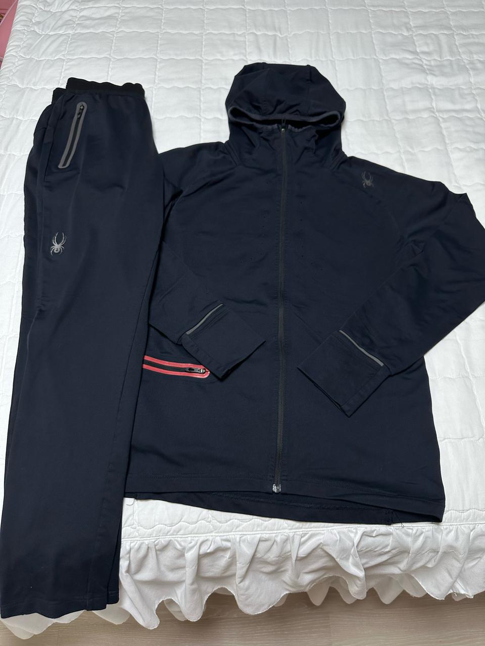 스파이더 트레이닝세트L사이즈(정품)