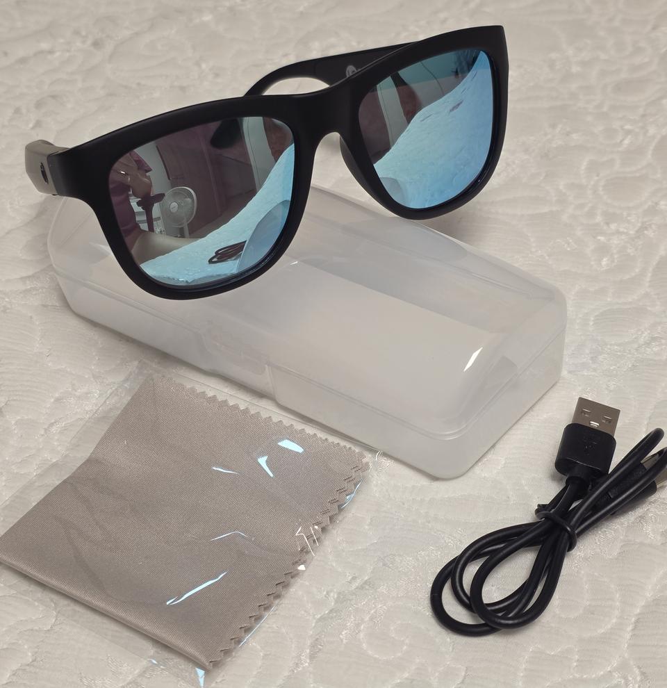 블루투스 스포츠 선글라스 (통화. 음악. 빅스비)  블루색상