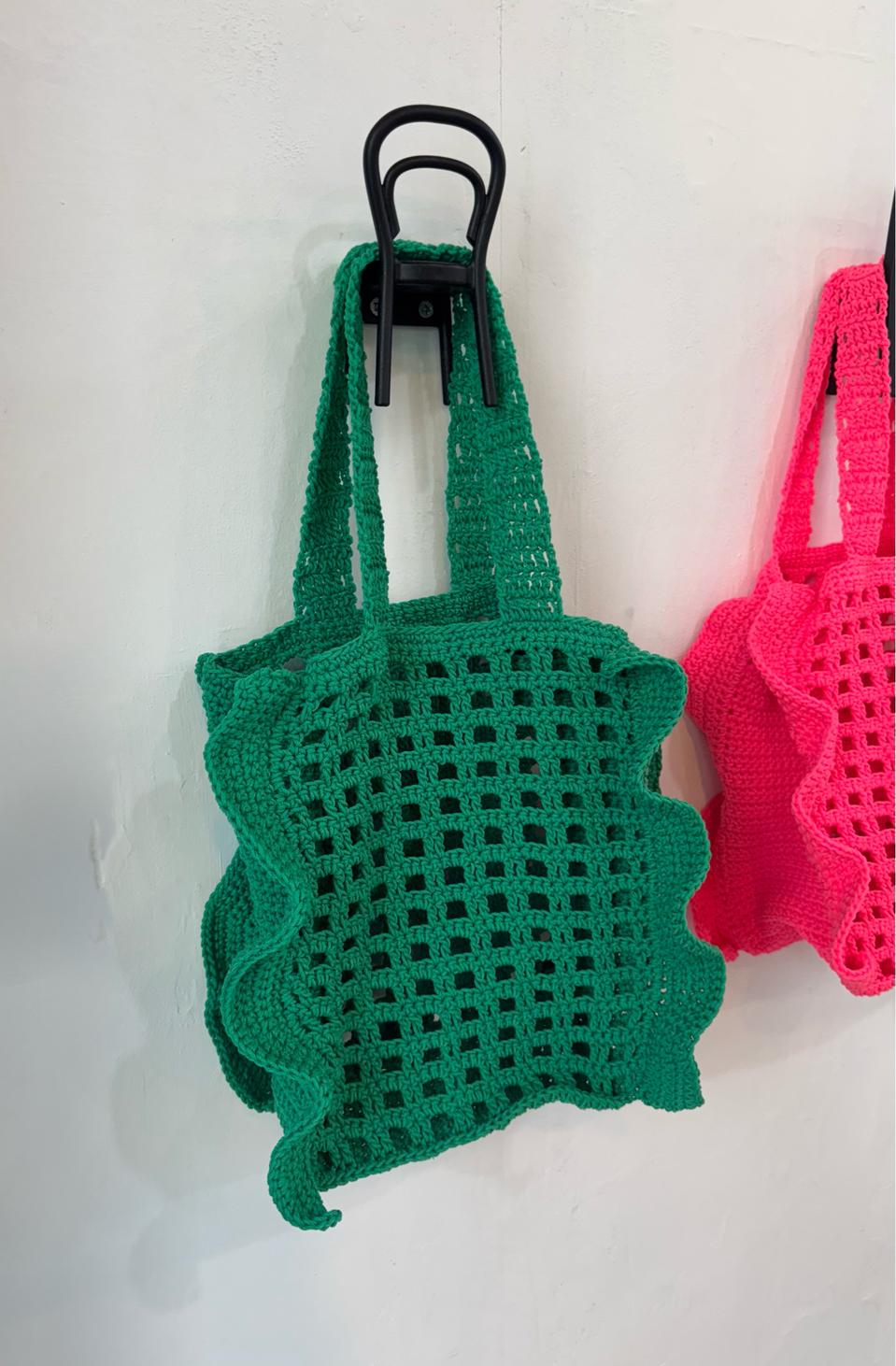 여름네트백, 뜨개가방, 토트백, 숄더백