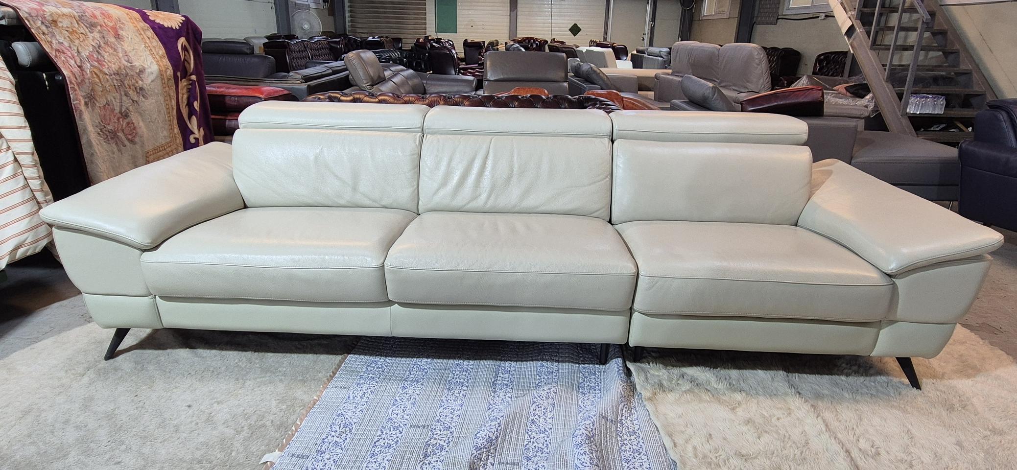 까사미아 쿠나 이태리 천연가죽 4인 소파쇼파(헤드업)서울경기근거리무료배송