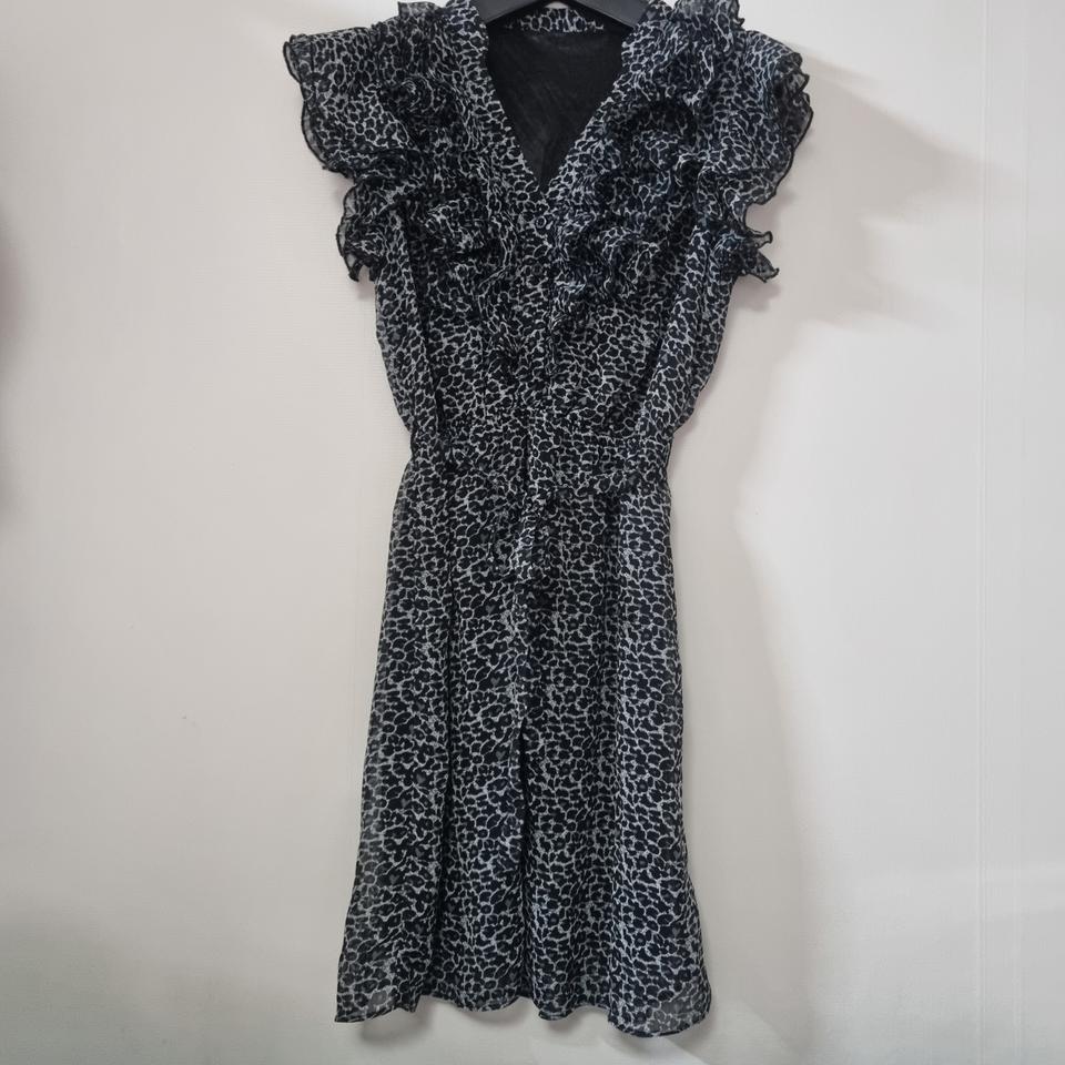 시원한 쉬폰 호피 원피스