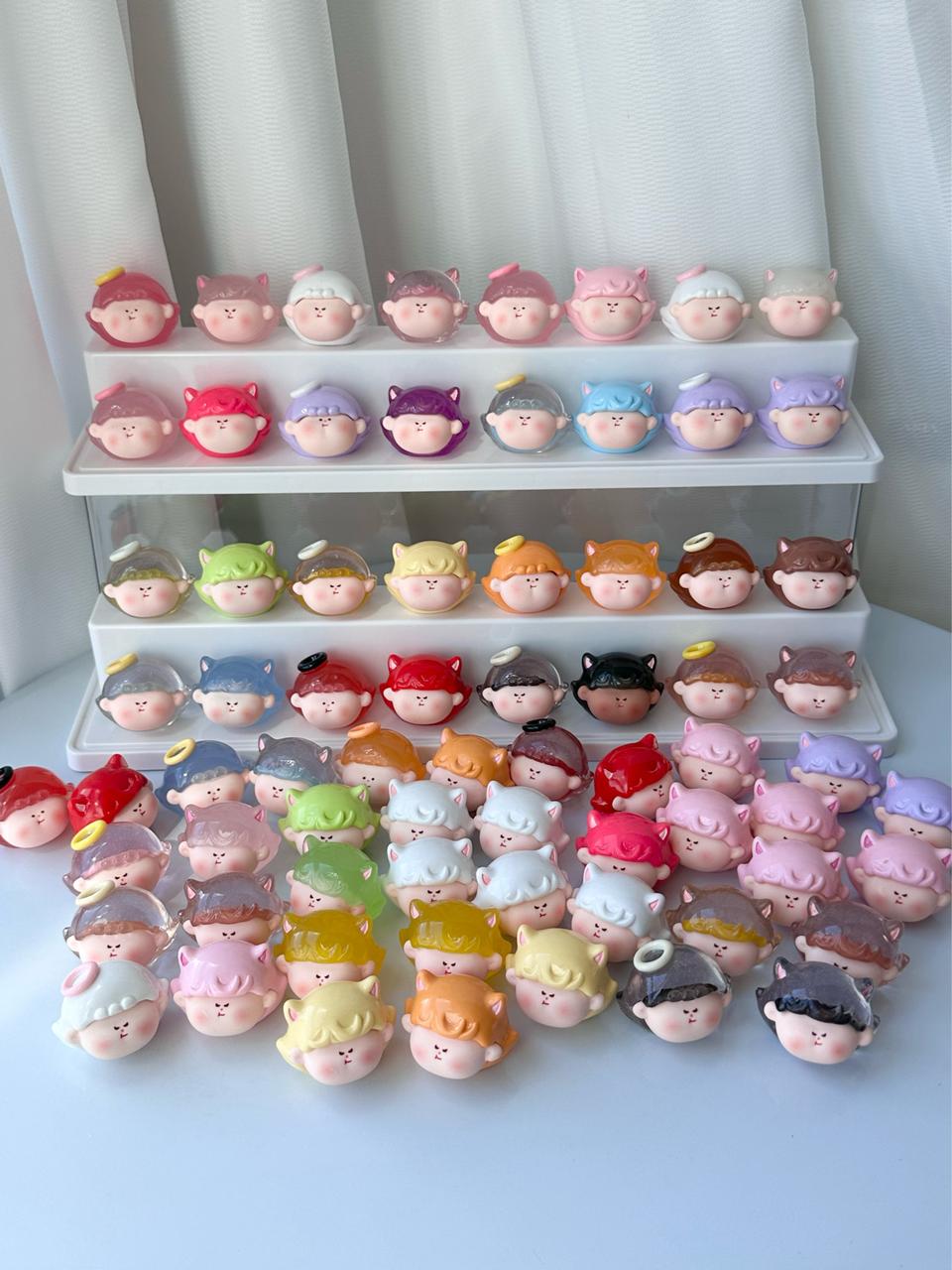 핸드메이드 수지 AMLLS 아마릴리스 엔젤 천사 악마 야광 피큐어 장난감 오브제