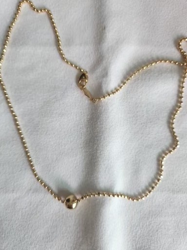 18k옐로골드목걸이