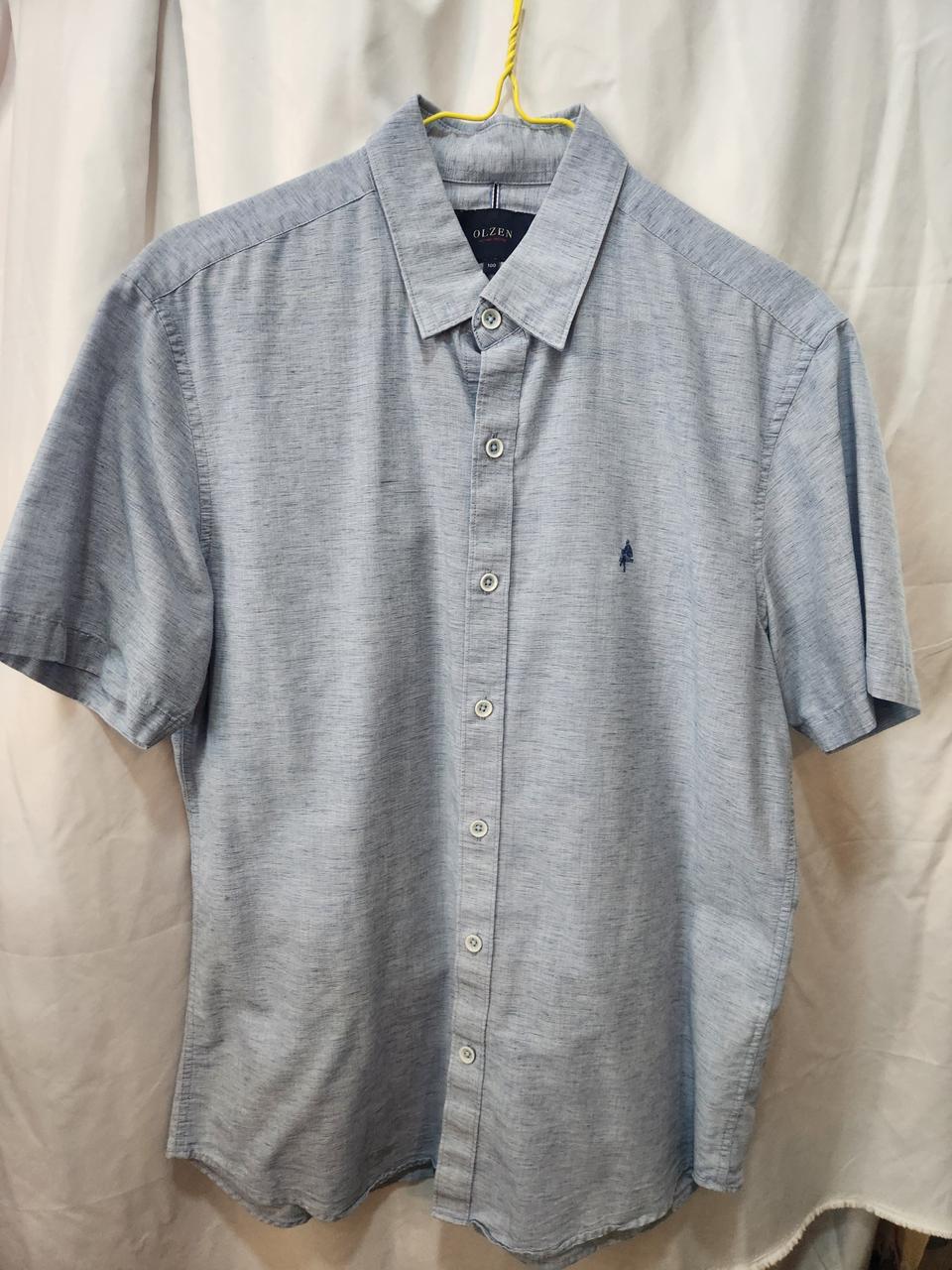 100)올젠 린넨 혼방 셔츠