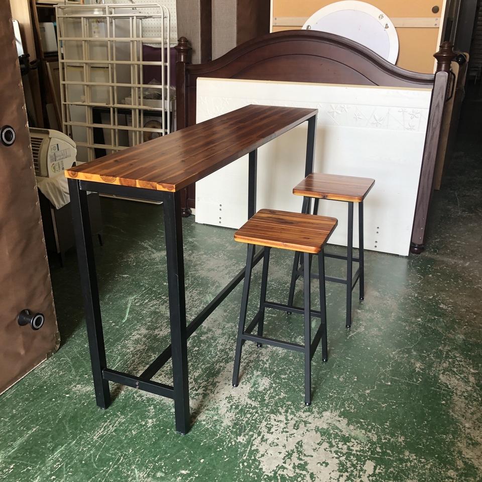 장인가구 1600 원목 바테이블 바의자 세트