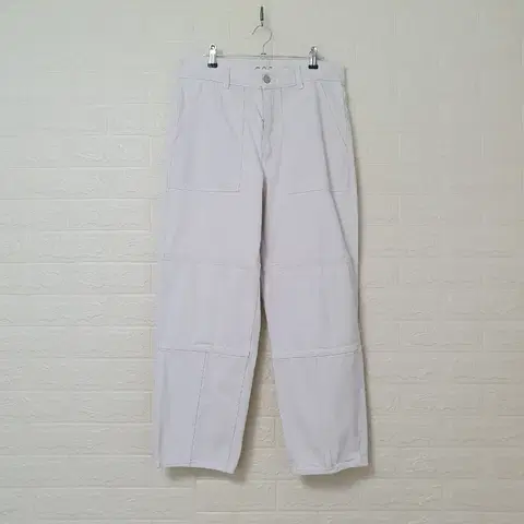 코스 cos 슬림 배럴 코튼 팬츠 사이즈 28