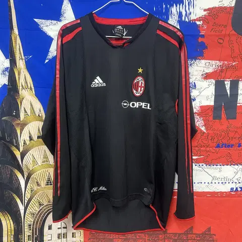 s급아디다스 AC밀란 올드스쿨 트레이닝탑 L100