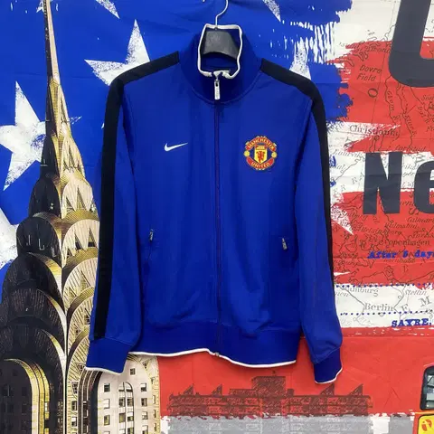 s급 나이키 올드스쿨 맨유 져지트랙탑 L100