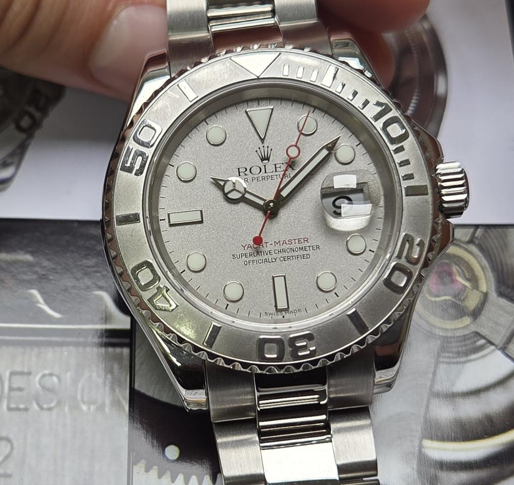 롤렉스 요트마스터 16622 그레이다이얼 PT베젤 (감정서 포함)