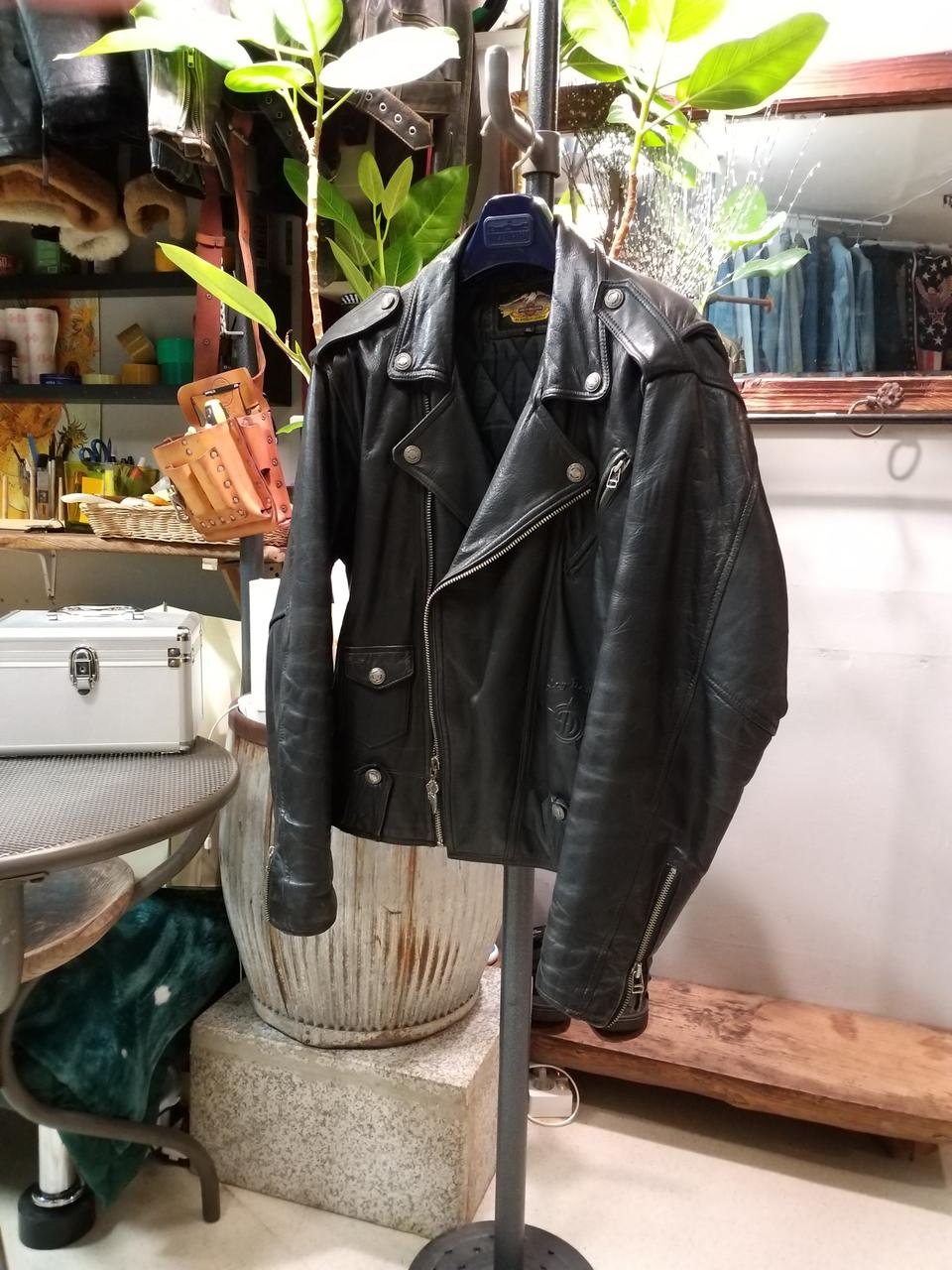 할리데이비슨 빈티지 라이더가죽자켓 ㆍL