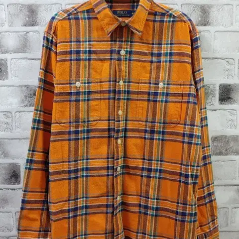 95 폴로 체크기모 셔츠 748